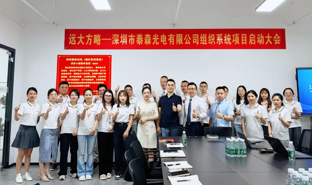 LED顯示屏行業(yè) | 泰森光電攜手遠(yuǎn)大方略啟動《組織系統(tǒng)》咨詢項(xiàng)目